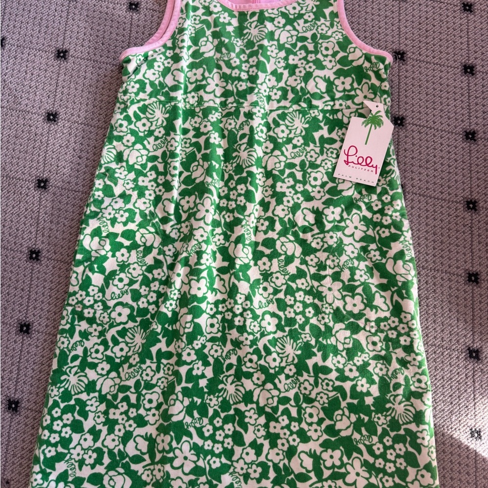 Lilly Pulitzer Girls Floral Shift Dress NWT
